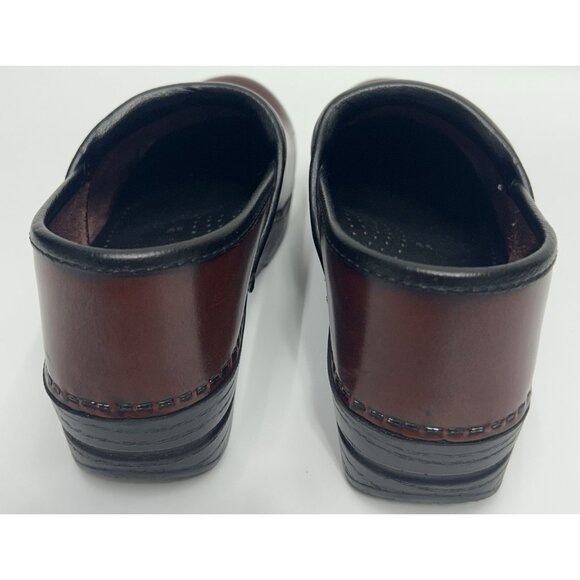 NEW Dansko Professional Leather Clog Cabrio Burgundy cordovan Size 39 / US 8.5-9 - Picture 4 of 9
